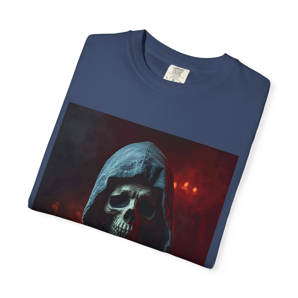 Unisex Gothic Skull T-Shirt | Edgy Graphic Tee | Perfect for Halloween, Casual Wear, Gifts, Horror Lovers