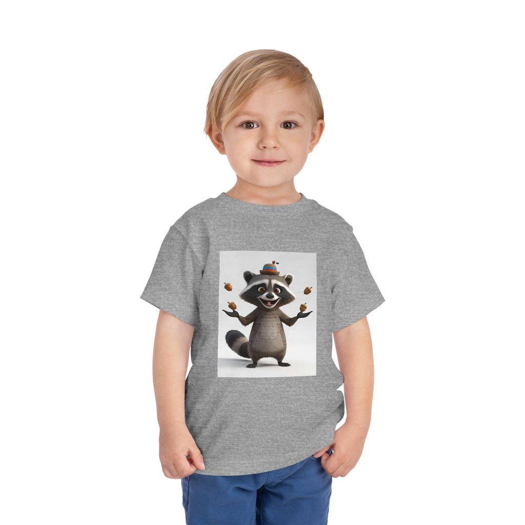 Raccoon Toddler Short Sleeve Tee