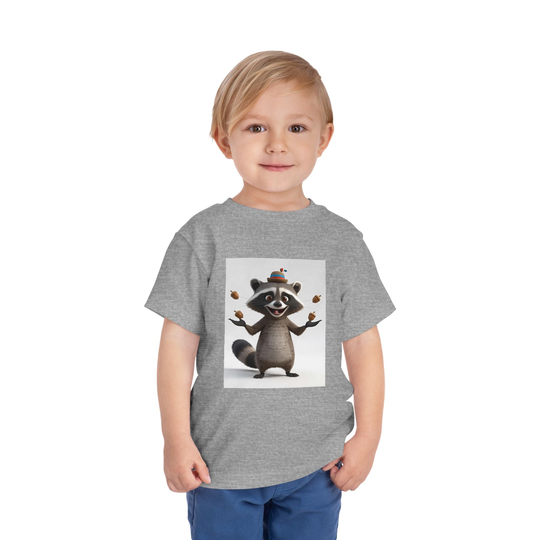 Raccoon Toddler Short Sleeve Tee