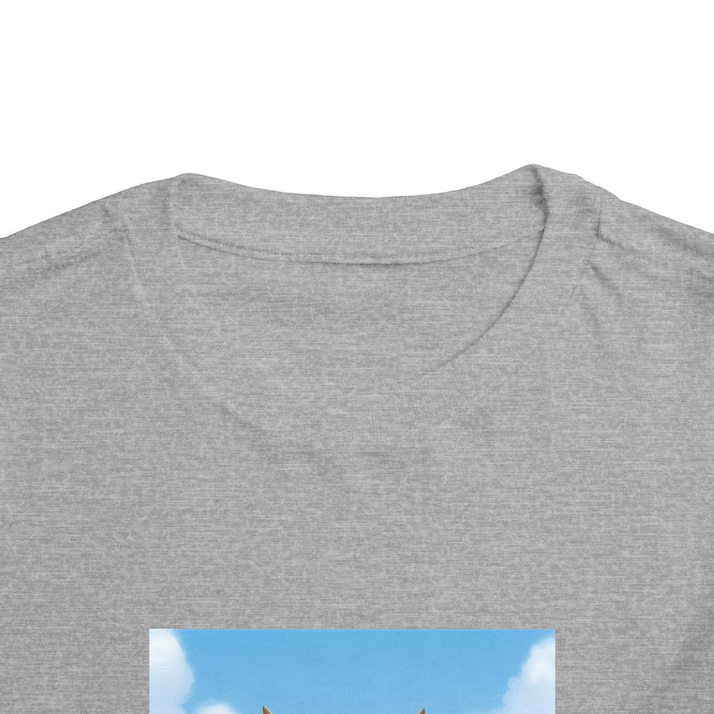 Beachy Cow Toddler Short Sleeve Tee