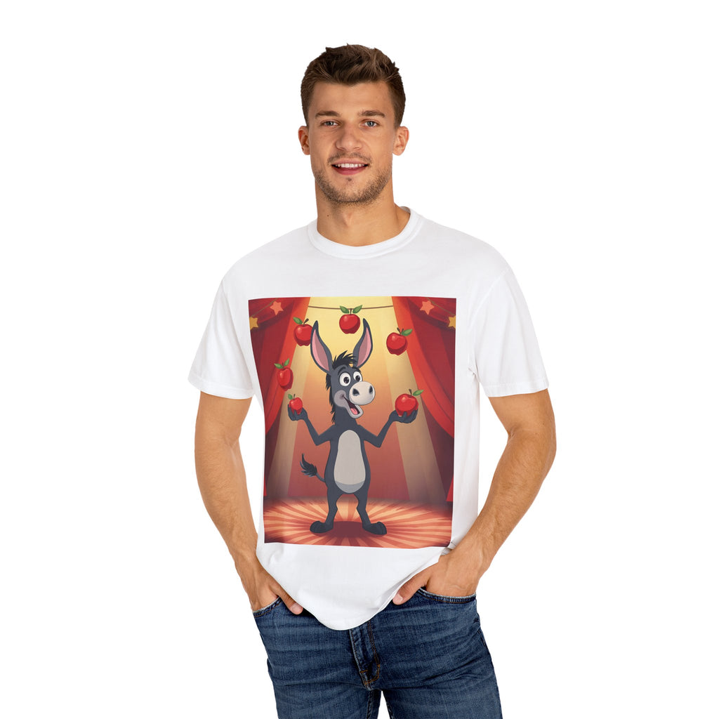 Donkey Cartoon T-Shirt for Fun Lovers, Perfect for Gifts, Casual Wear, Birthday Parties, Animal Theme, Unique Style