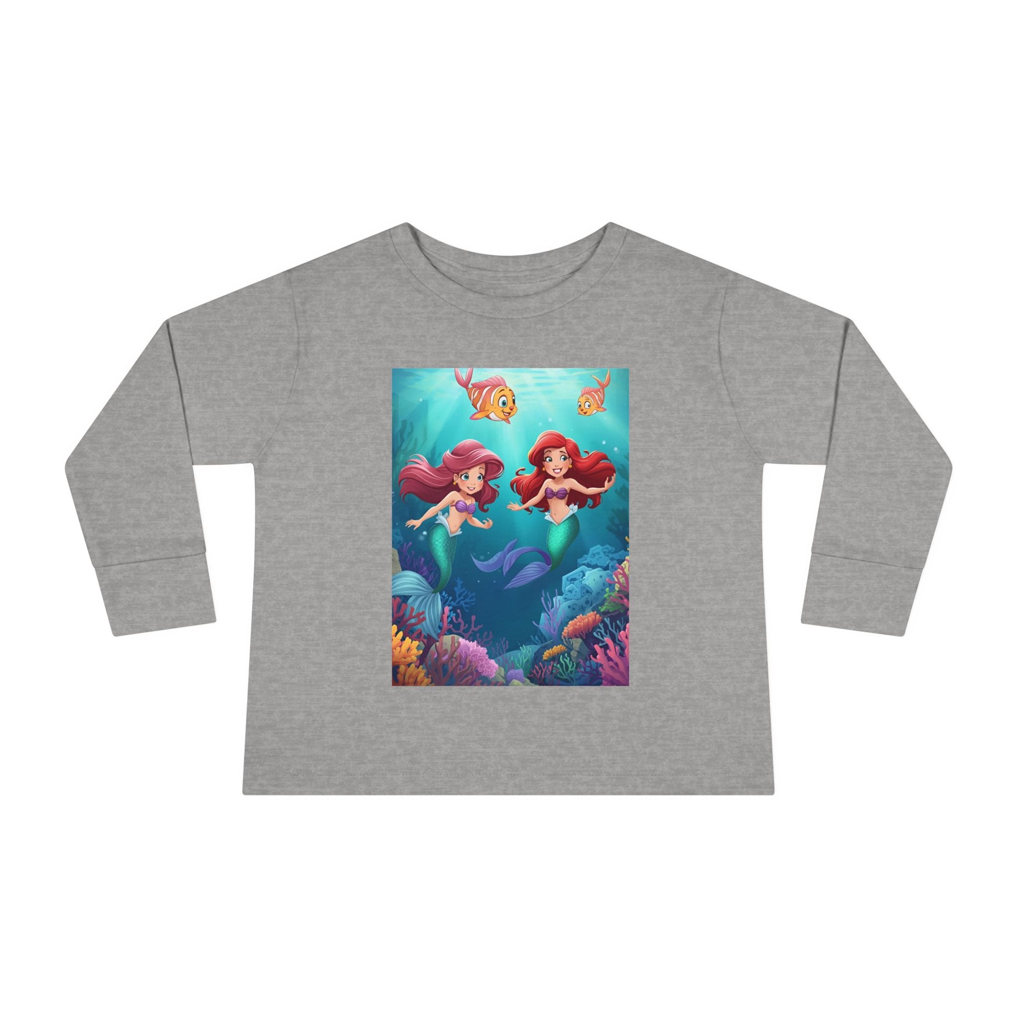 Mermaid Toddler Long Sleeve Tee