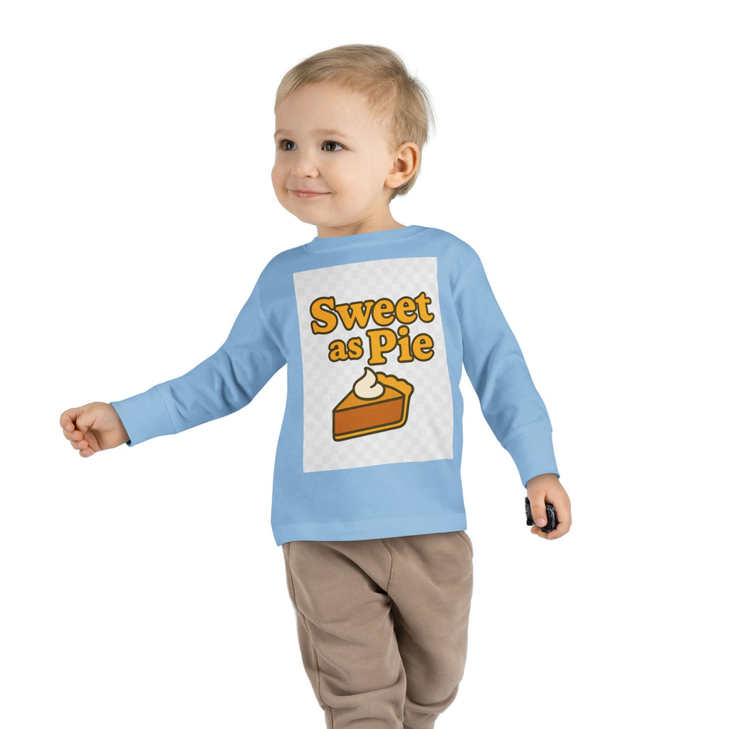 Sweet As Pie Toddler Long Sleeve Tee