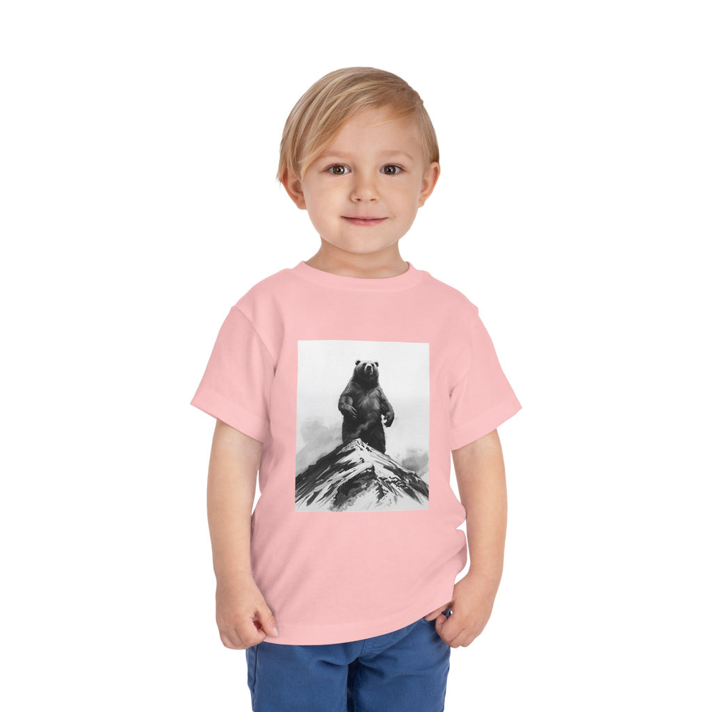 Bear Mountain Snow Toddler Short Sleeve Tee