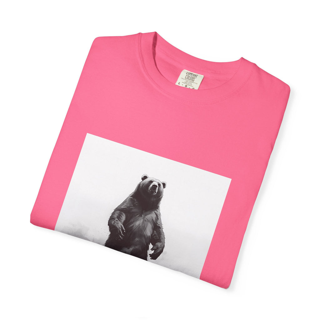 Bear Mountain Snow Unisex Garment-Dyed T-shirt