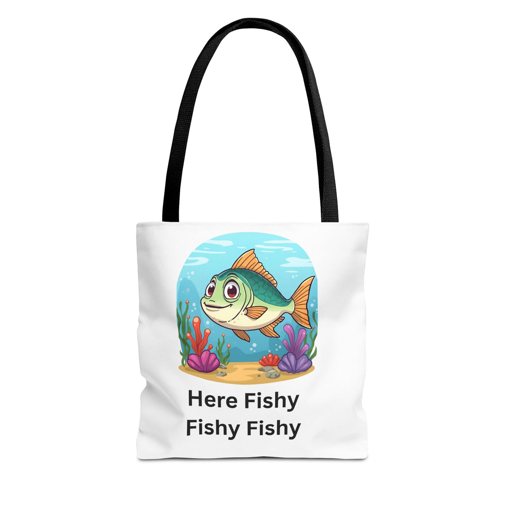 Here Fishy Fishy Fishy Tote Bag (AOP)