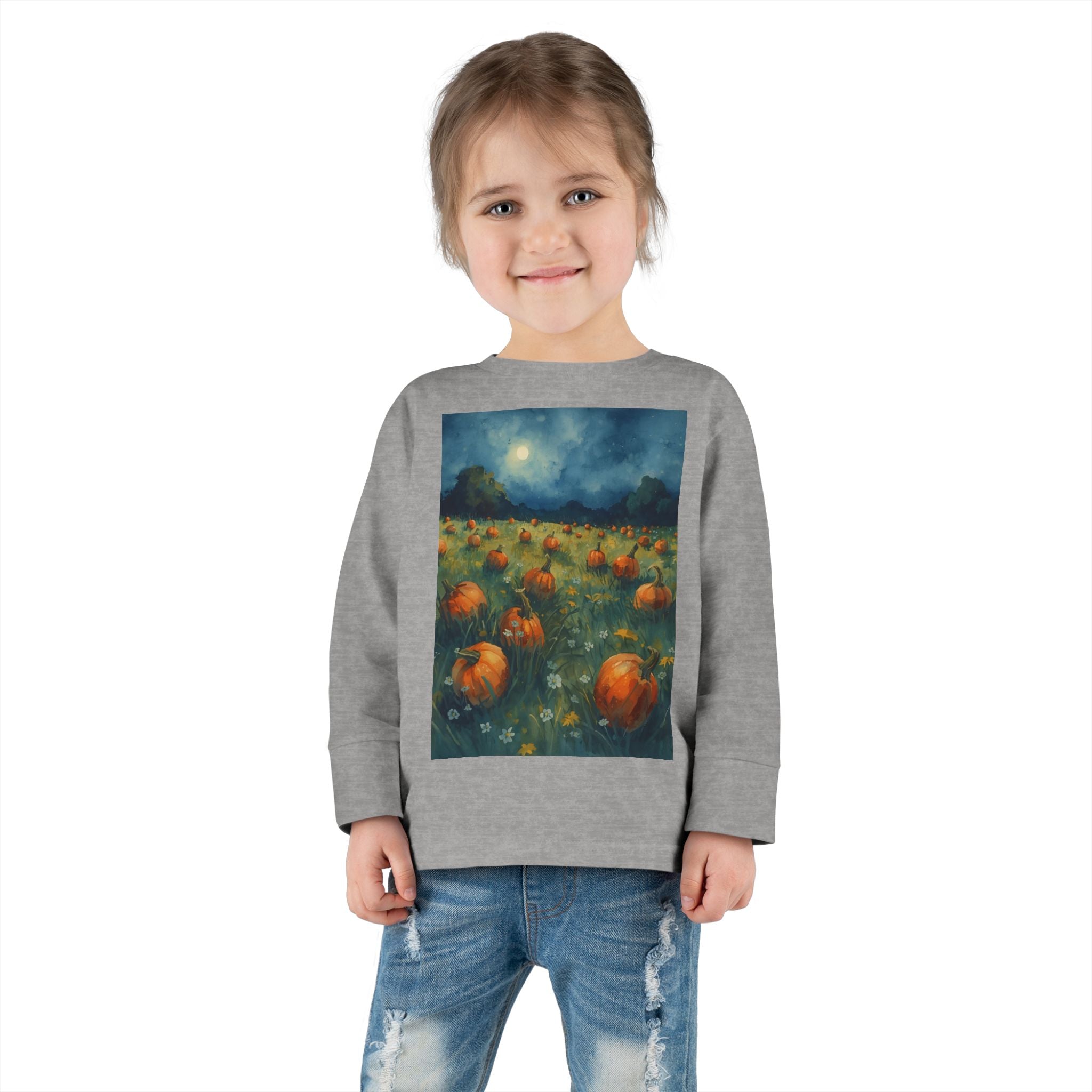 Pumpkin Patch Toddler Long Sleeve Tee, Fall Apparel, Halloween Outfit, Cute Kids Shirt, Autumn Fashion, Thanksgiving Gift