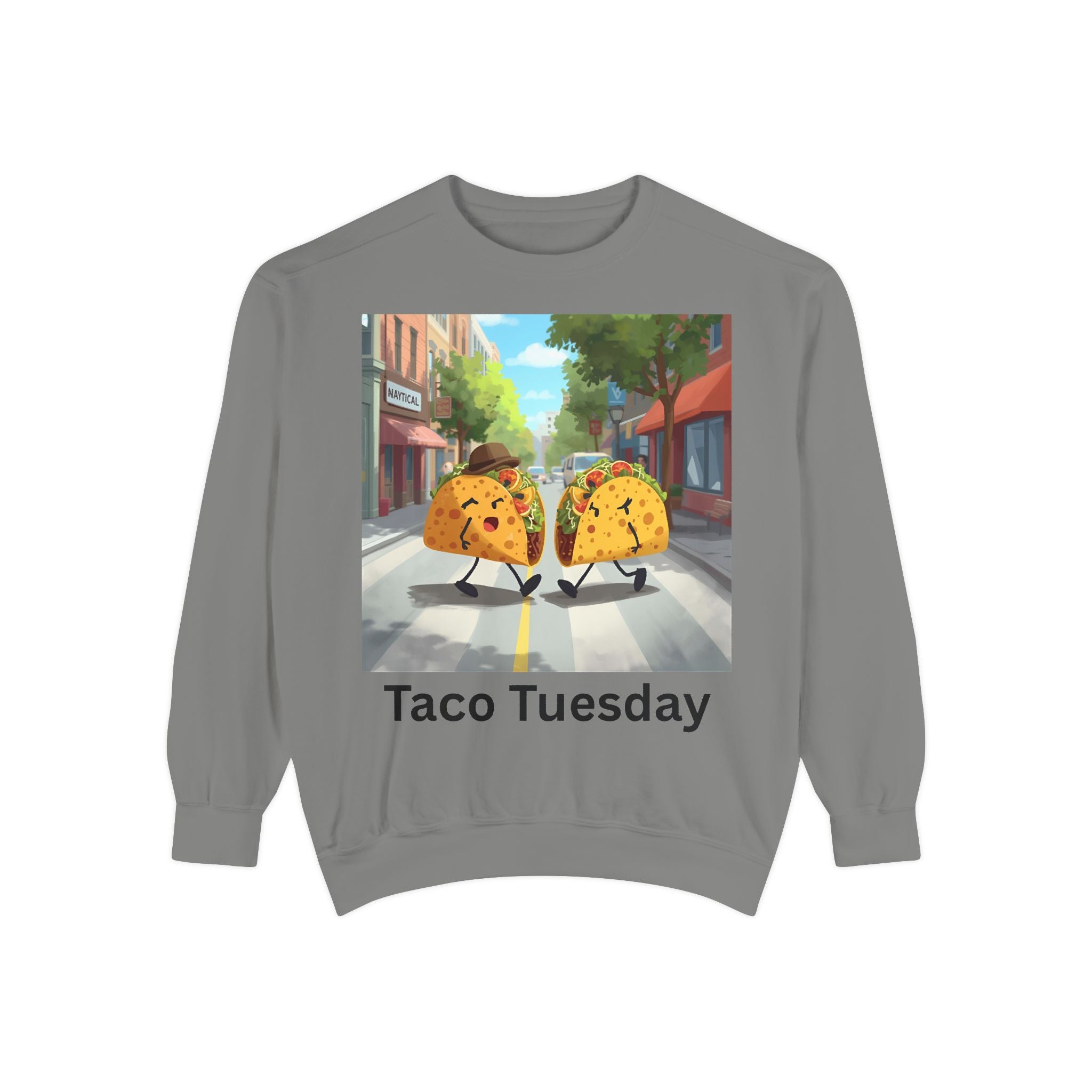 Taco Tuesday Unisex Garment-Dyed Sweatshirt