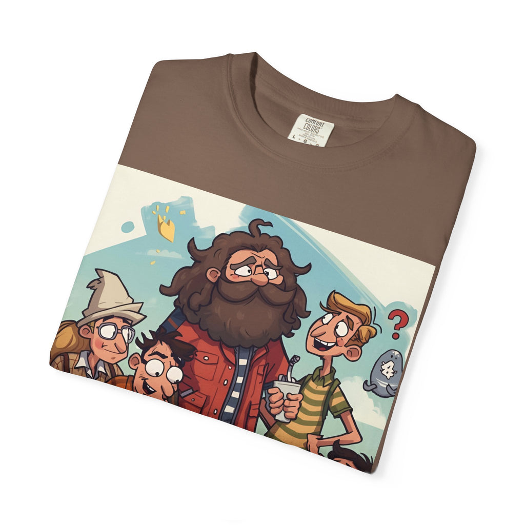 Cozy Family Fun Adventure Graphic Tee, Cool Casual T-shirt for Nature Lovers, Gift for Campers, Unisex Clothing for Fun Explorers