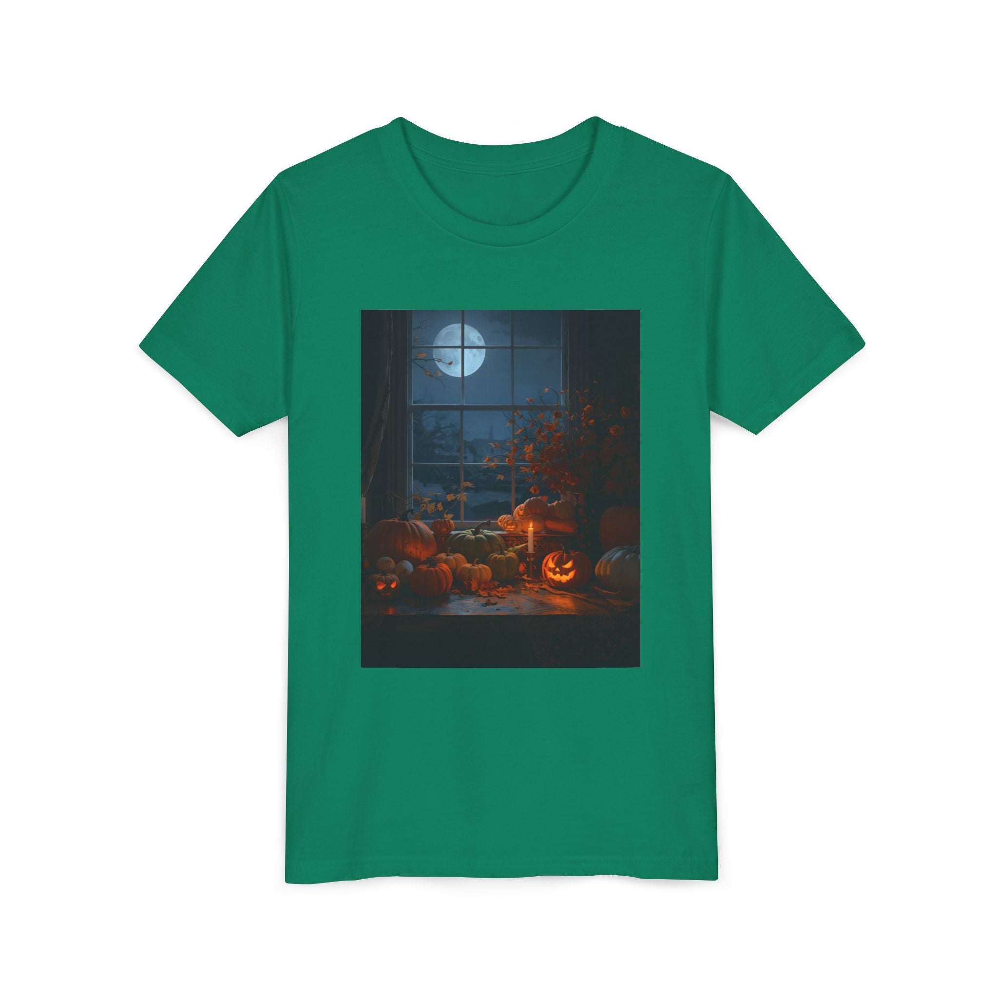 Halloween Pumpkin Youth Short Sleeve Tee