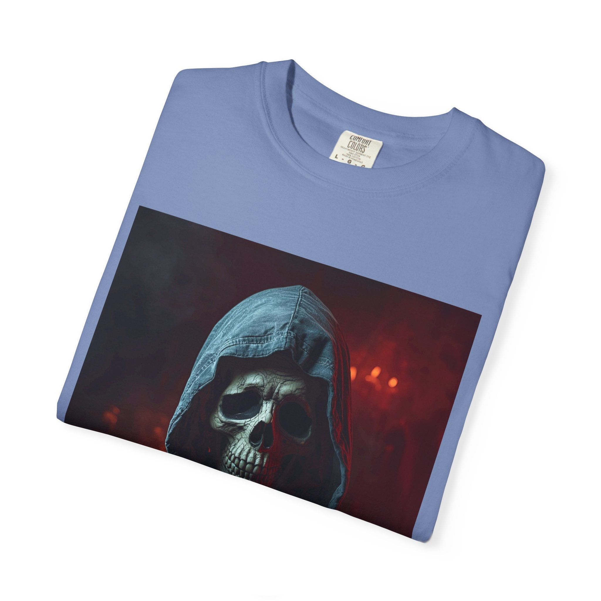 Unisex Gothic Skull T-Shirt | Edgy Graphic Tee | Perfect for Halloween, Casual Wear, Gifts, Horror Lovers