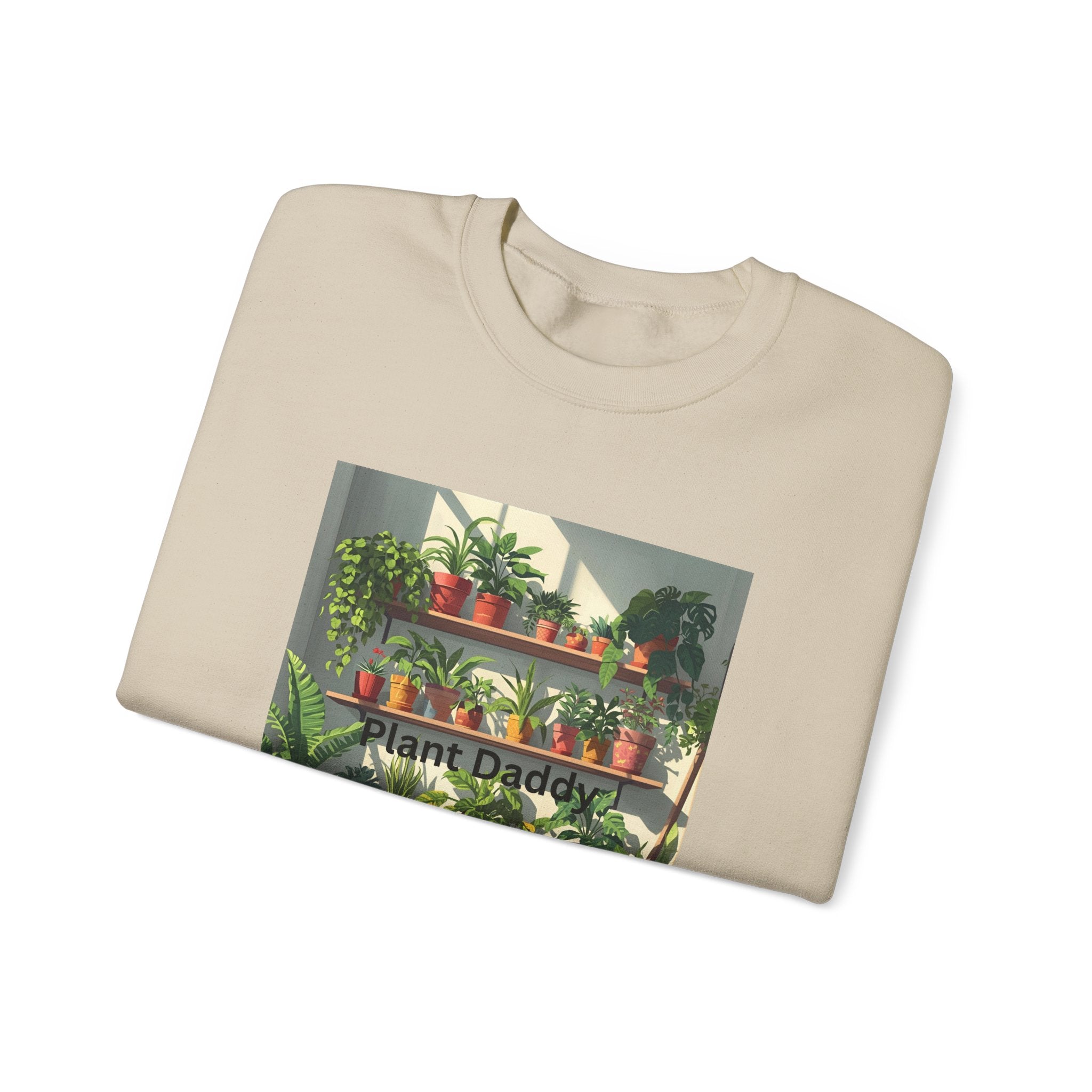Plant Daddy Sweatshirt, Unisex Gardening Crewneck, Perfect Gift for Plant Lovers, Cozy Indoor Wear, Houseplant Enthusiast Apparel