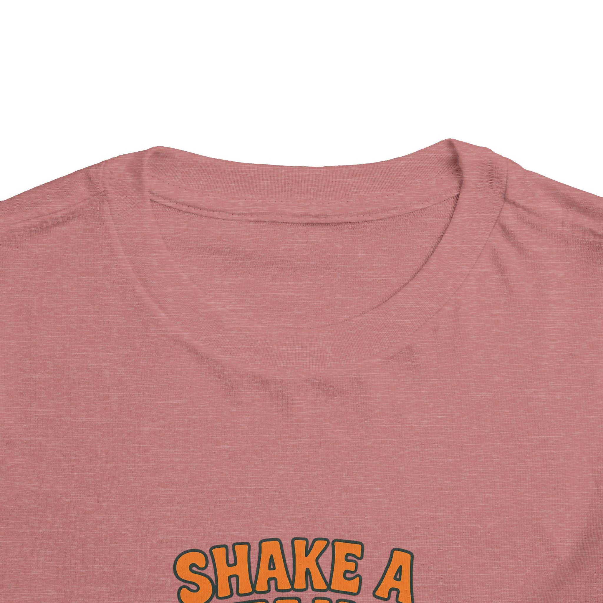Shake A Tail Feather Funny Toddler Short Sleeve Tee