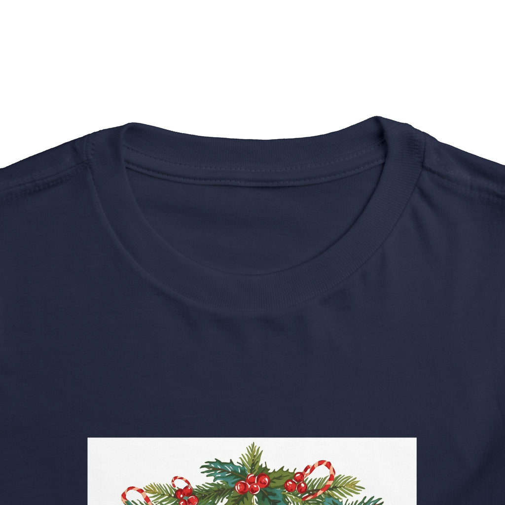 I Am A Christmas Baby Toddler Short Sleeve Tee