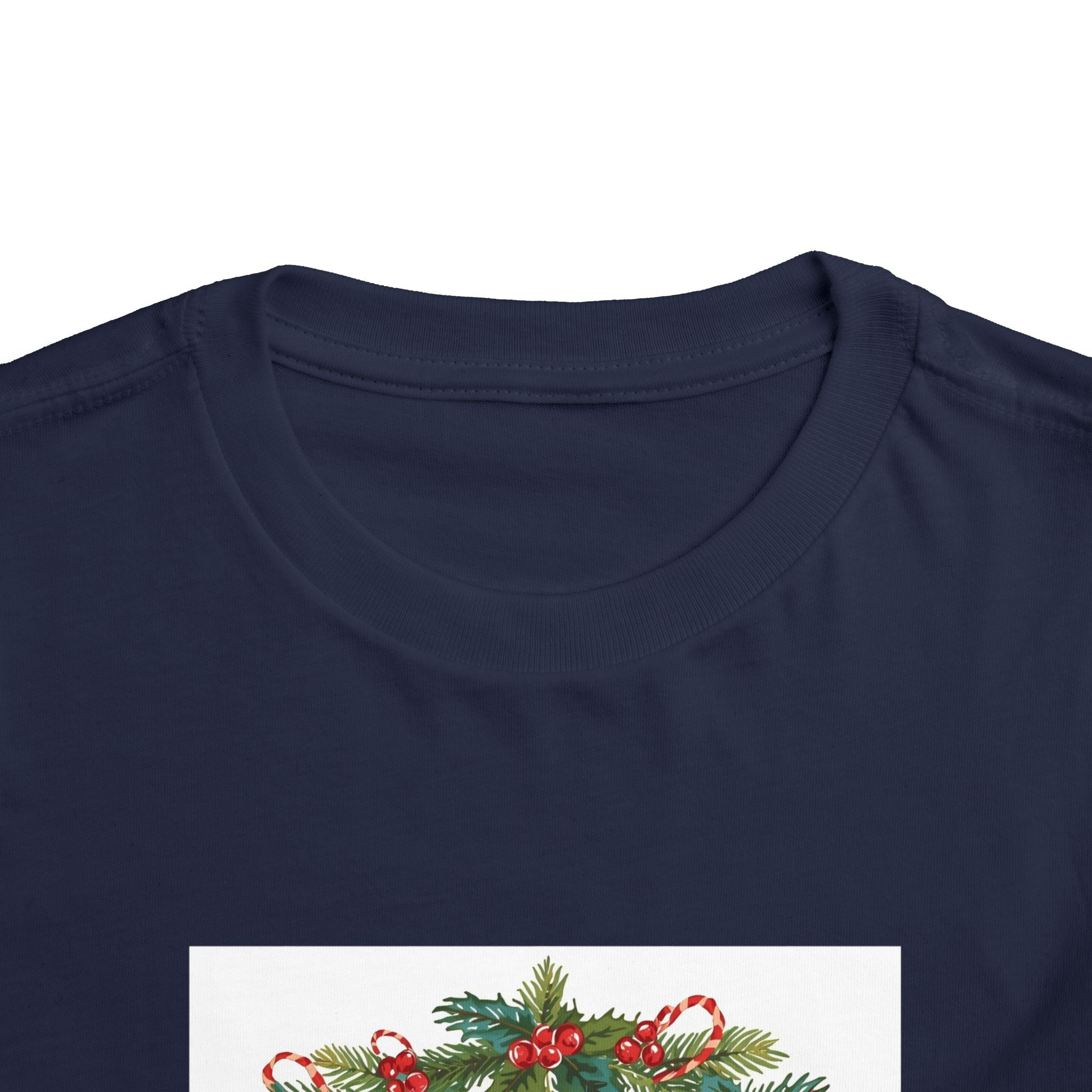 I Am A Christmas Baby Toddler Short Sleeve Tee