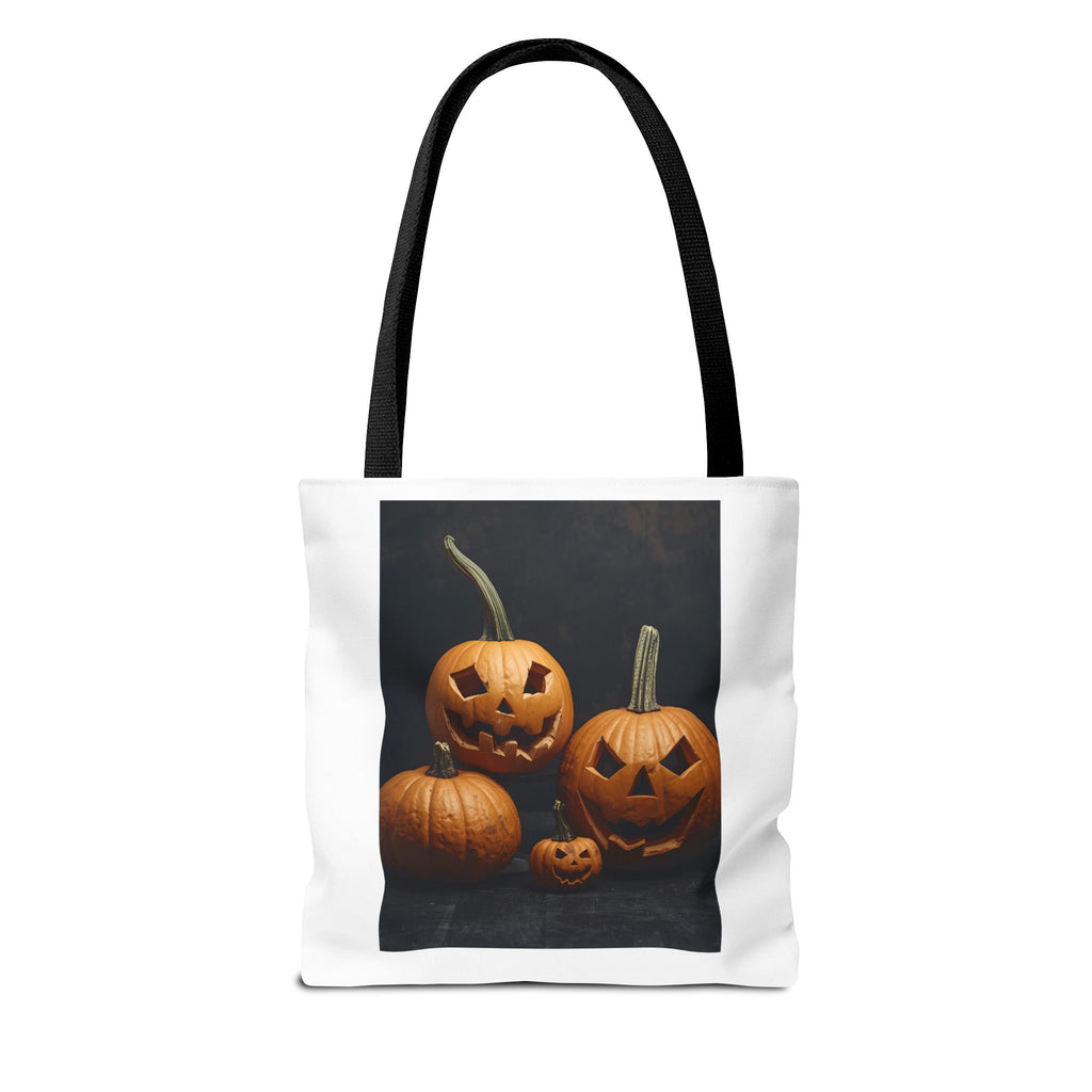 Spooky Halloween Pumpkin Tote Bag (AOP)