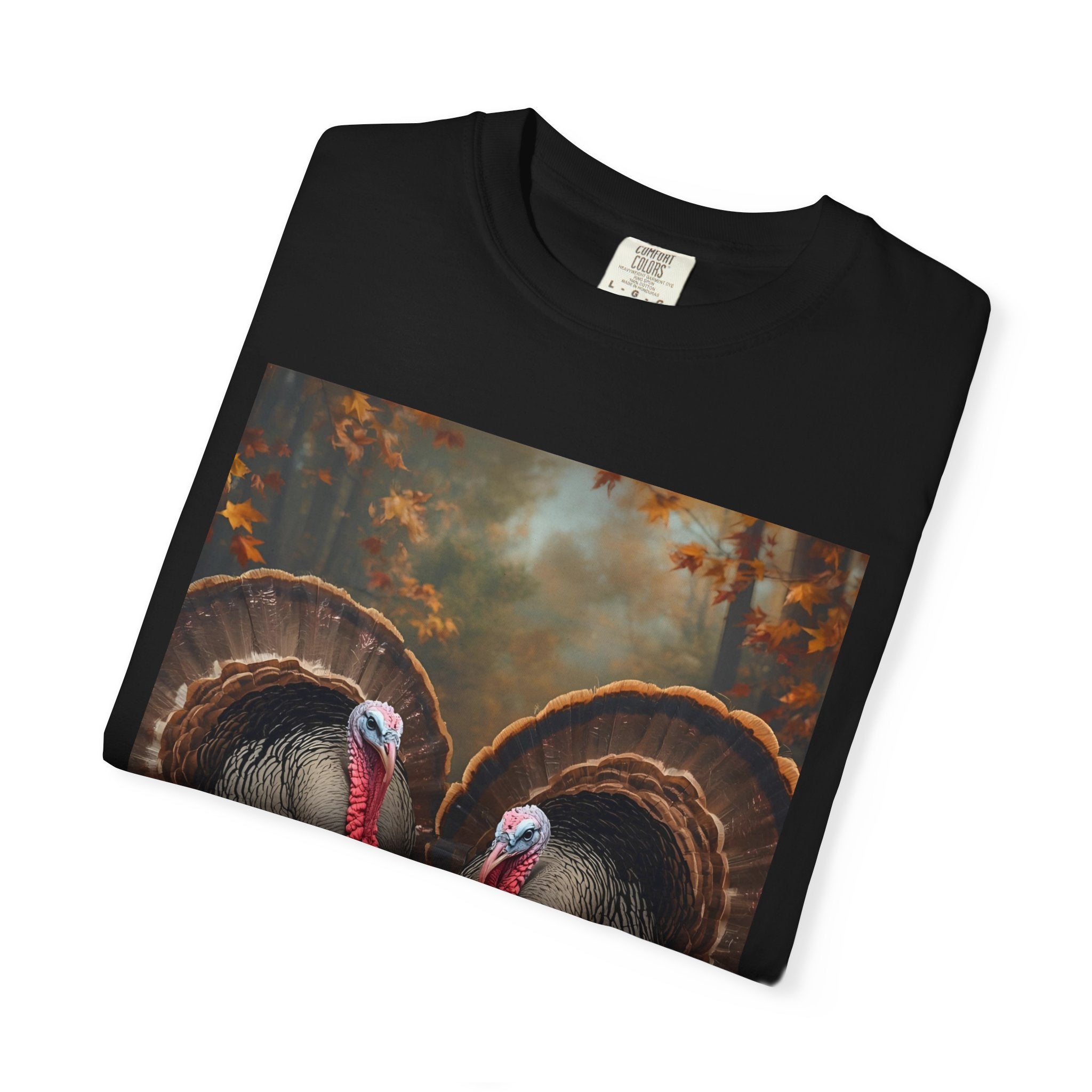 Thanksgiving Turkey T-Shirt, Fall Apparel, Unisex Tee, Harvest Celebration Gift, Autumn Wardrobe Essential