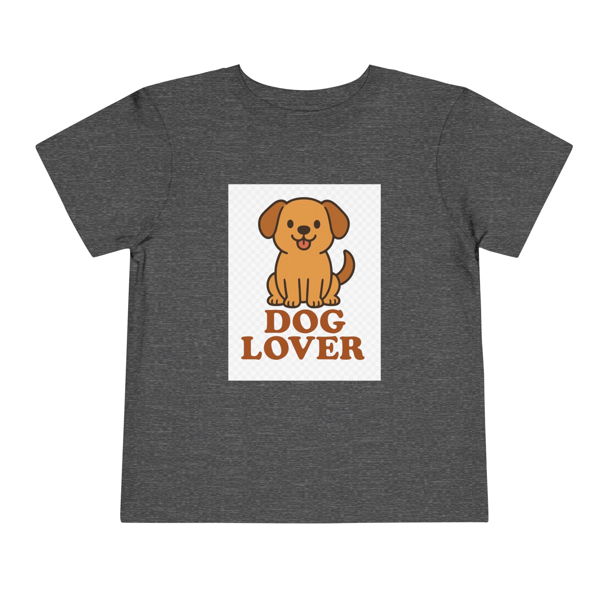 Dog Lover Toddler Tee - Cute Kids Shirt, Animal Lover Gift, Playtime Apparel, Birthday Outfit, Gift for Dog Owners