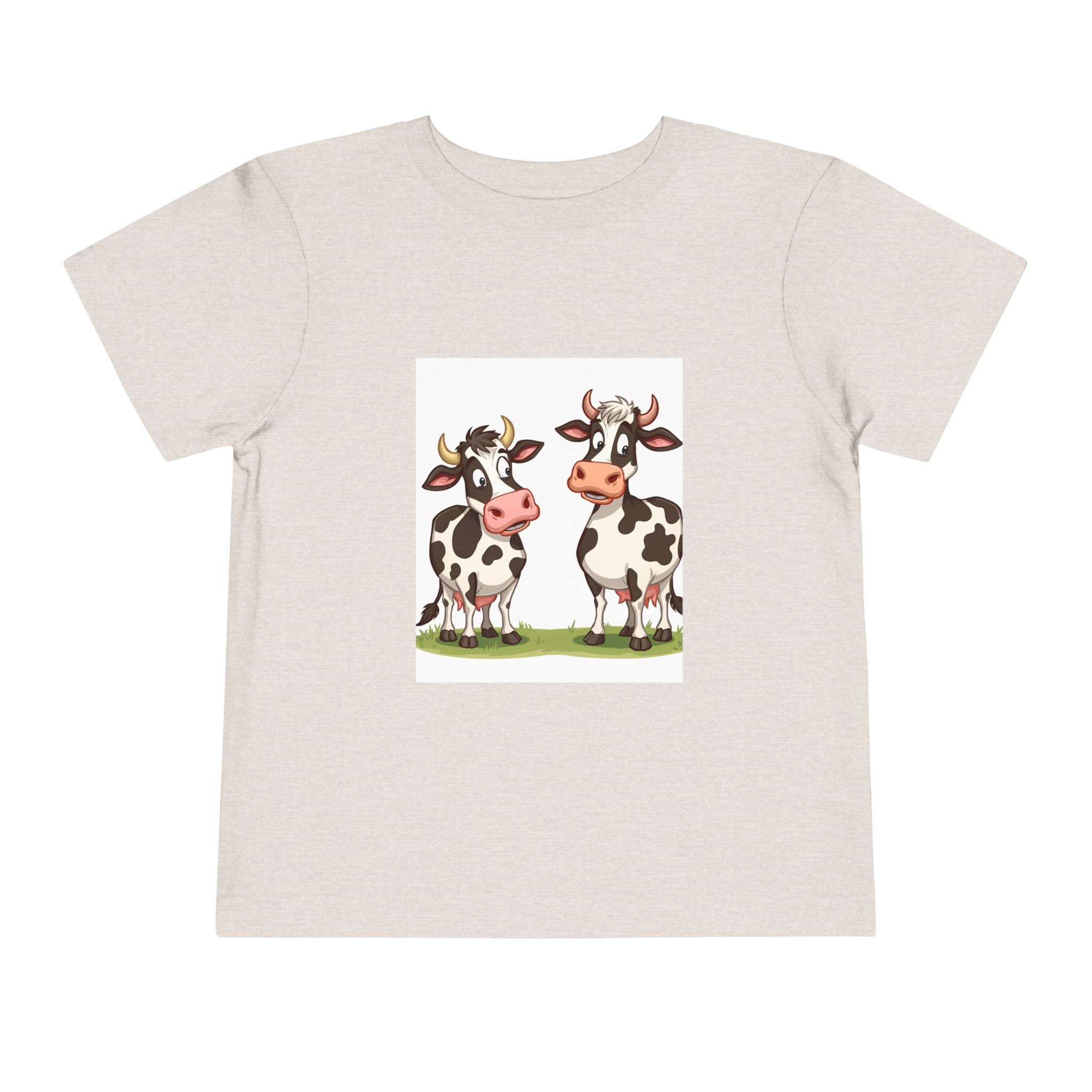 Cute Cows Toddler Short Sleeve Tee