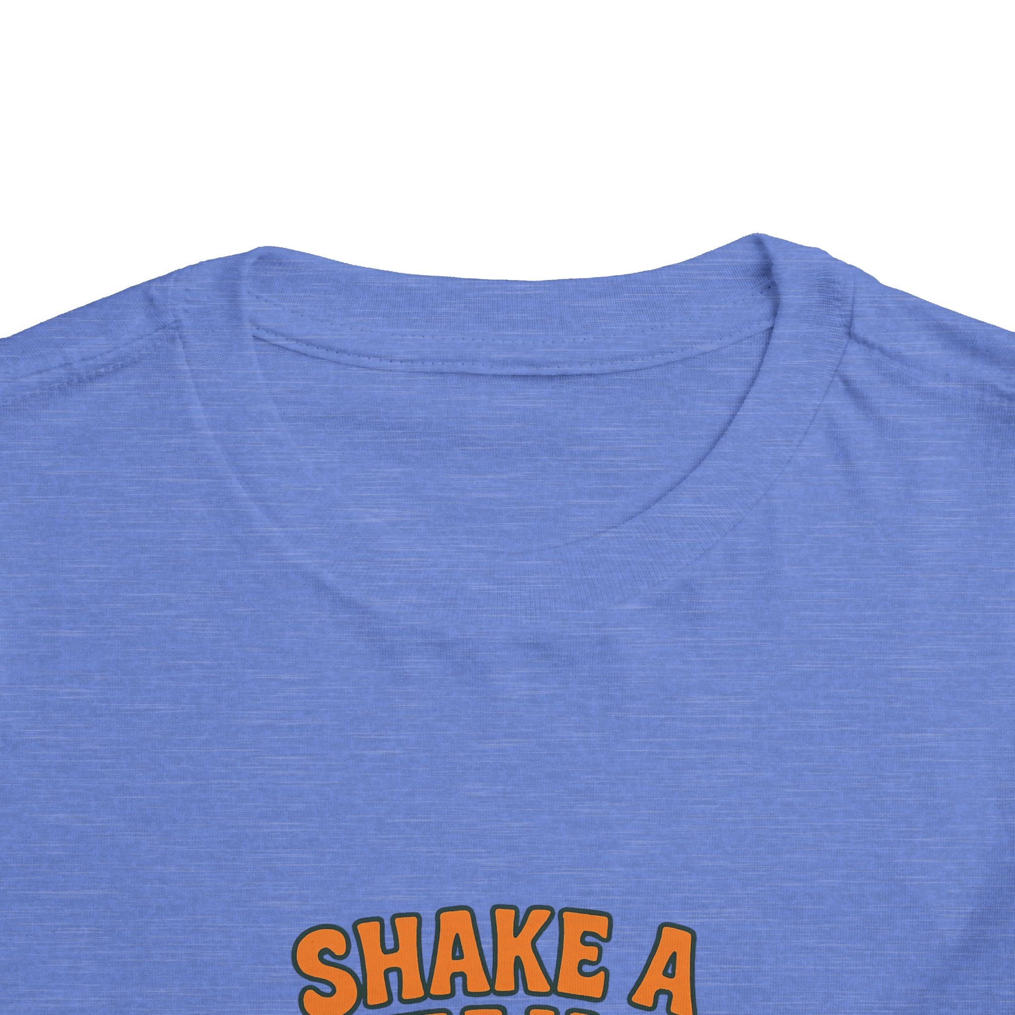 Shake A Tail Feather Funny Toddler Short Sleeve Tee