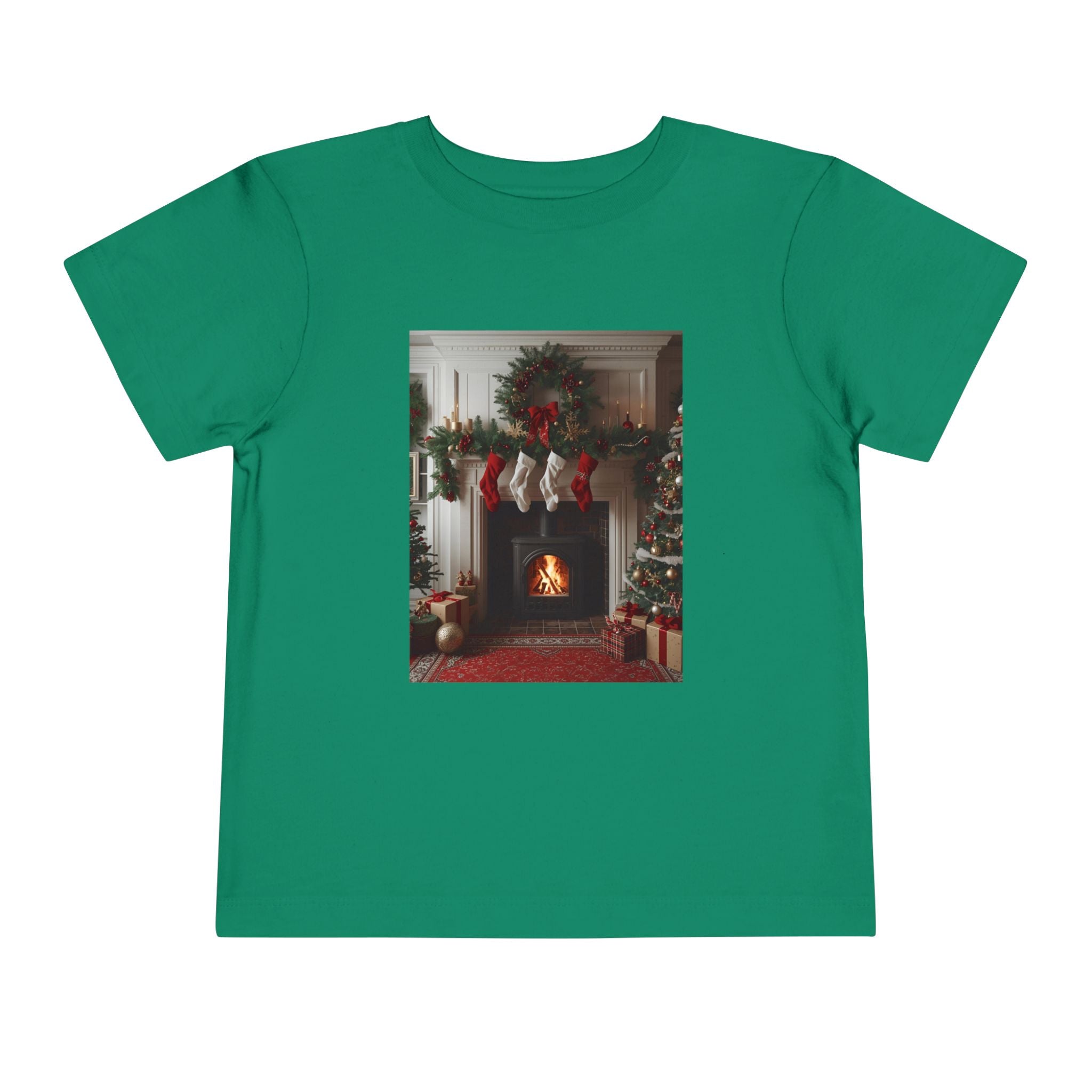 Cozy Christmas Toddler Tee, Holiday Kids Shirt, Cute Winter Tee, Toddler Christmas Outfit, Festive Short Sleeve Shirt