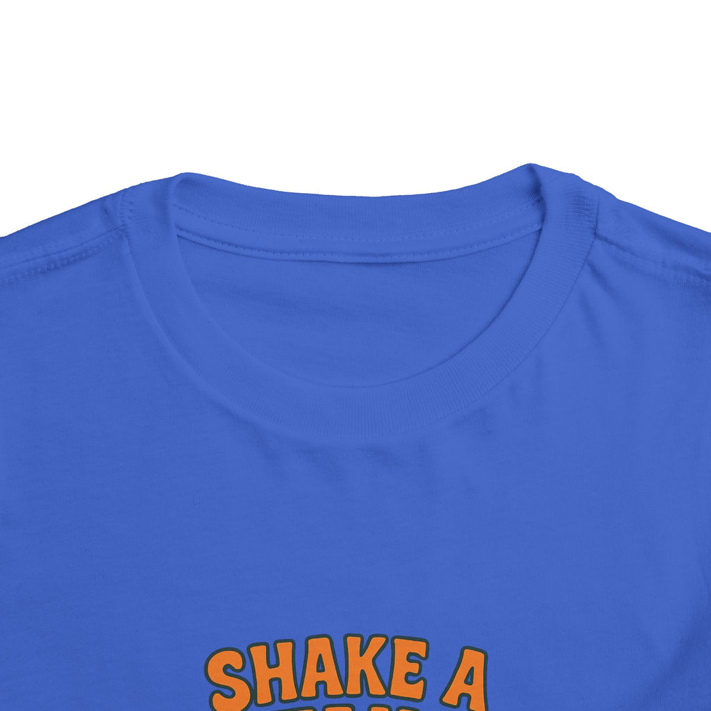 Shake A Tail Feather Funny Toddler Short Sleeve Tee