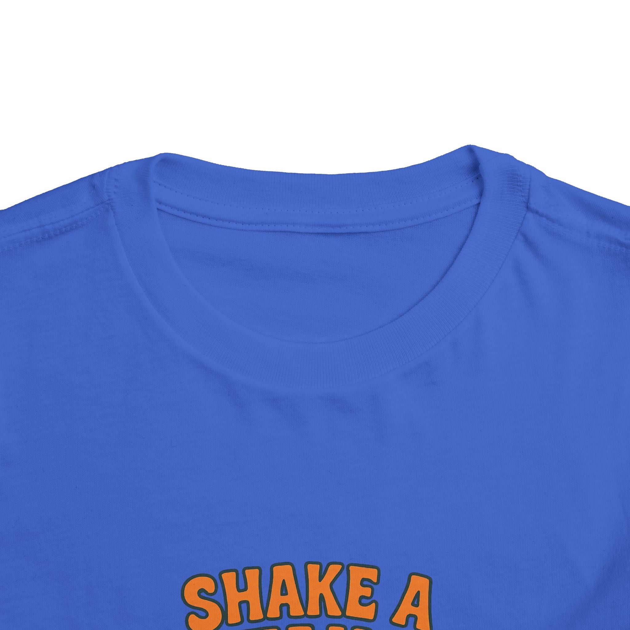 Shake A Tail Feather Funny Toddler Short Sleeve Tee
