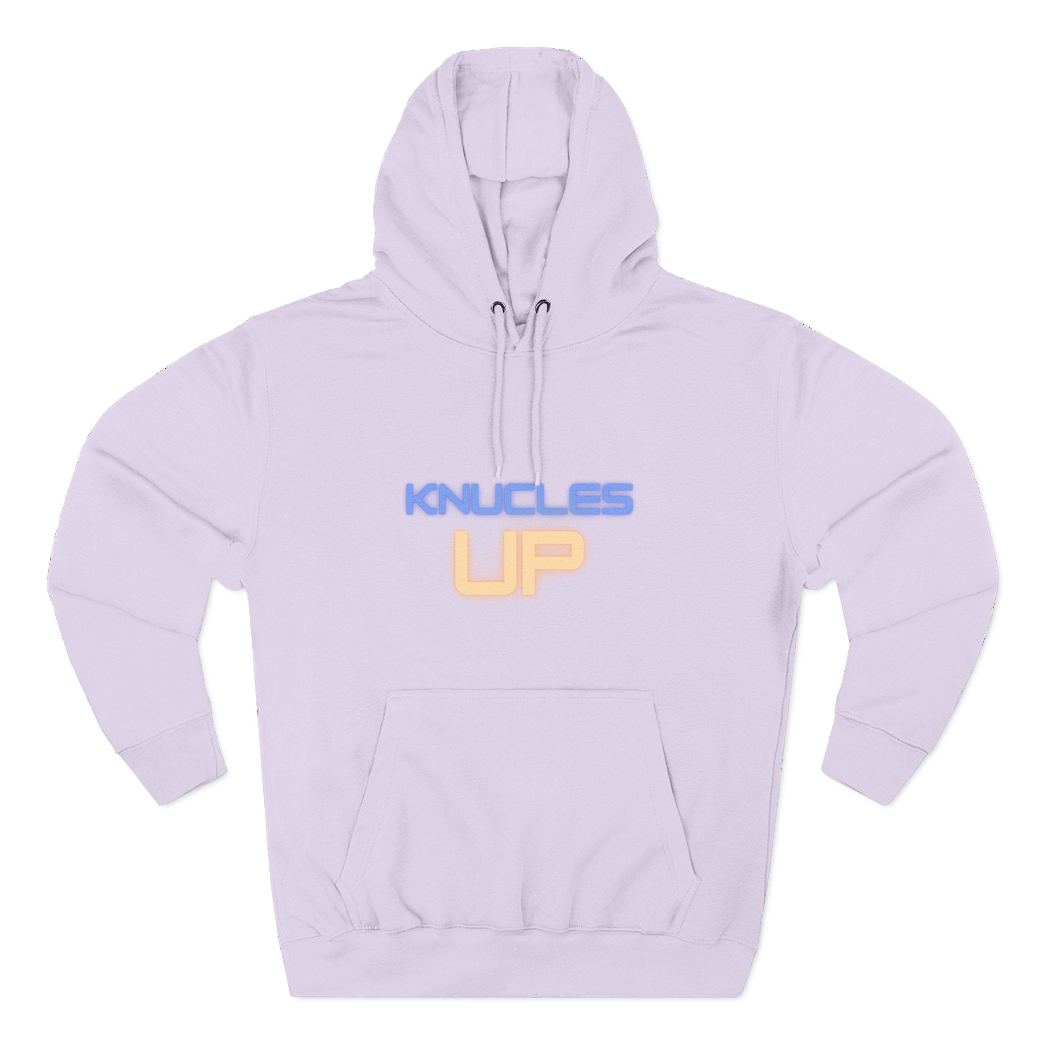 Knuckles Up Fleece Hoodie - Cozy Streetwear for Everyday Adventure, Gift for Him, Her, Cool Casual Attire, Relaxed Vibe