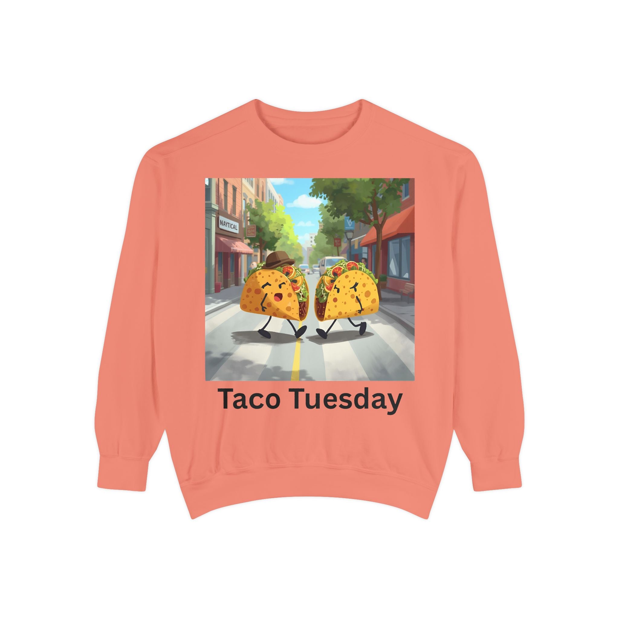 Taco Tuesday Unisex Garment-Dyed Sweatshirt