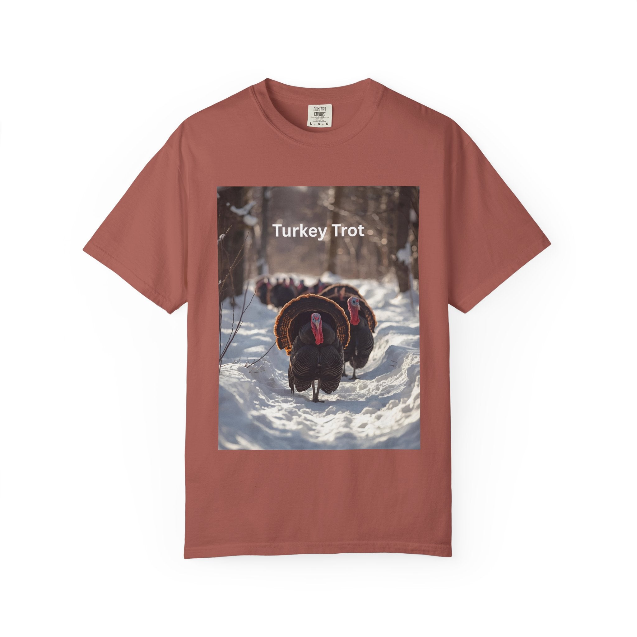 Turkey Trot Unisex T-Shirt, Casual Tee, Thanksgiving Apparel, Outdoor Fun Shirt, Festival Wear, Holiday Gift Idea