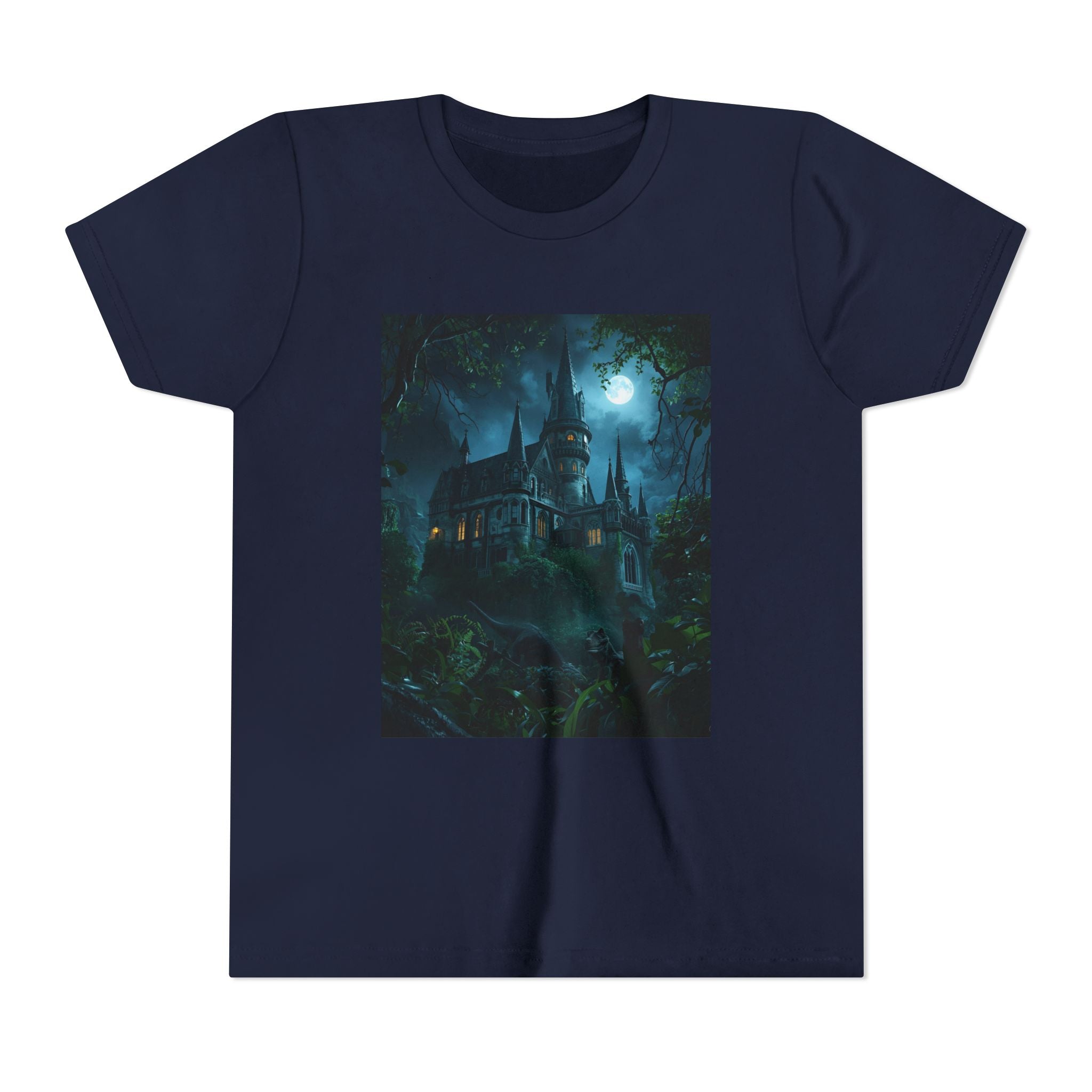 Mystical Night Scene Youth Short Sleeve Tee
