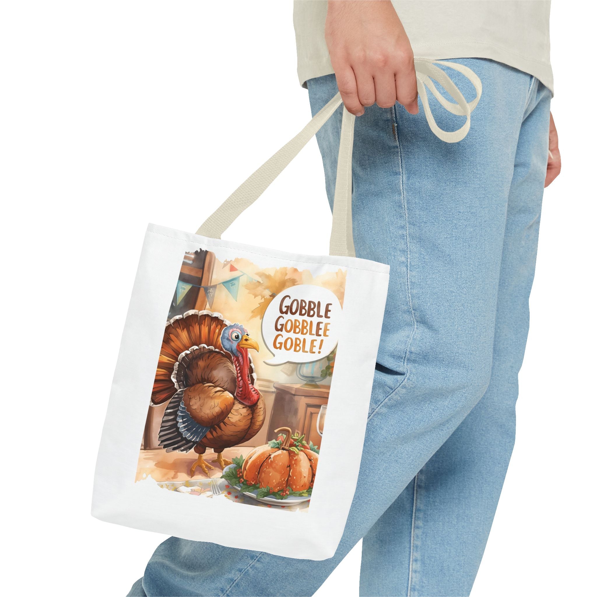 Thanksgiving Turkey Tote Bag (AOP)