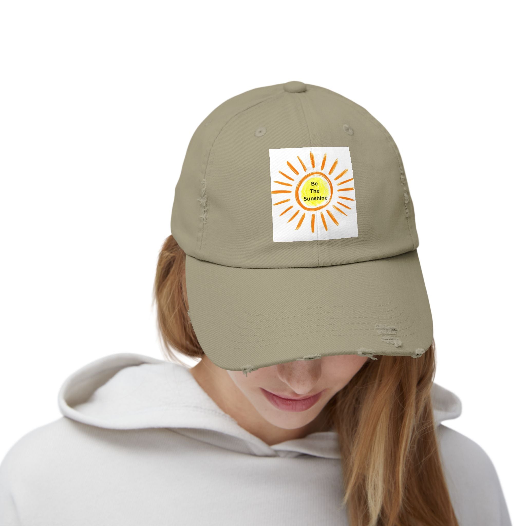 Be The Sunshine Unisex Distressed Cap