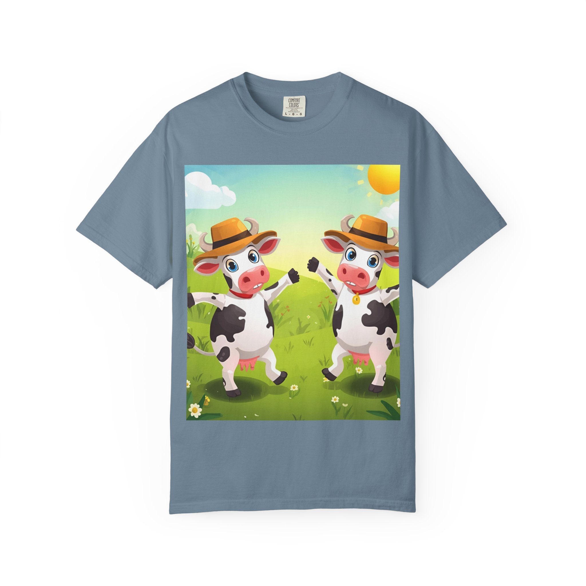 Cute Cow Fun Farm Playful Cow Graphic T-Shirt, Fun Tee for Kids, Animal Lovers, Farm Life, Casual Wear, Summer Vibes, Birthday Gift