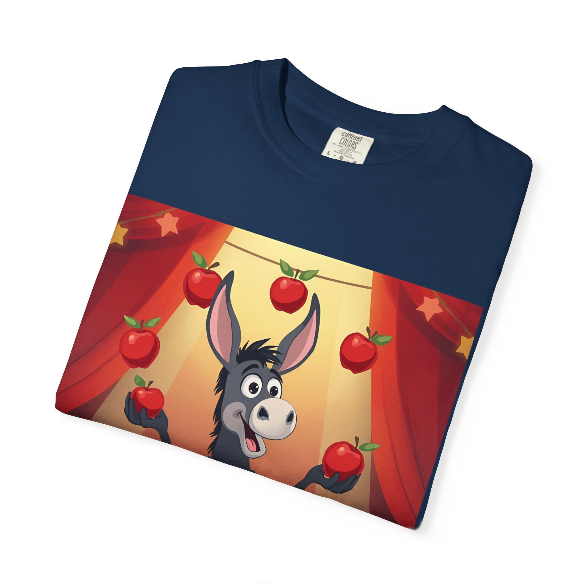 Donkey Cartoon T-Shirt for Fun Lovers, Perfect for Gifts, Casual Wear, Birthday Parties, Animal Theme, Unique Style