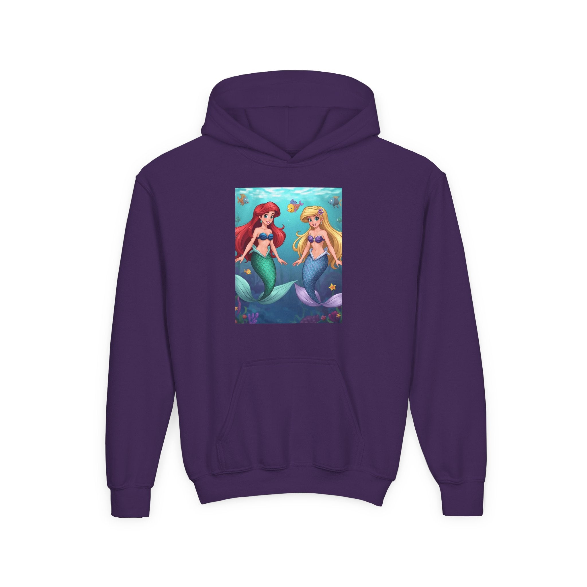 Mermaid Youth Heavy Blend Hooded Sweatshirt