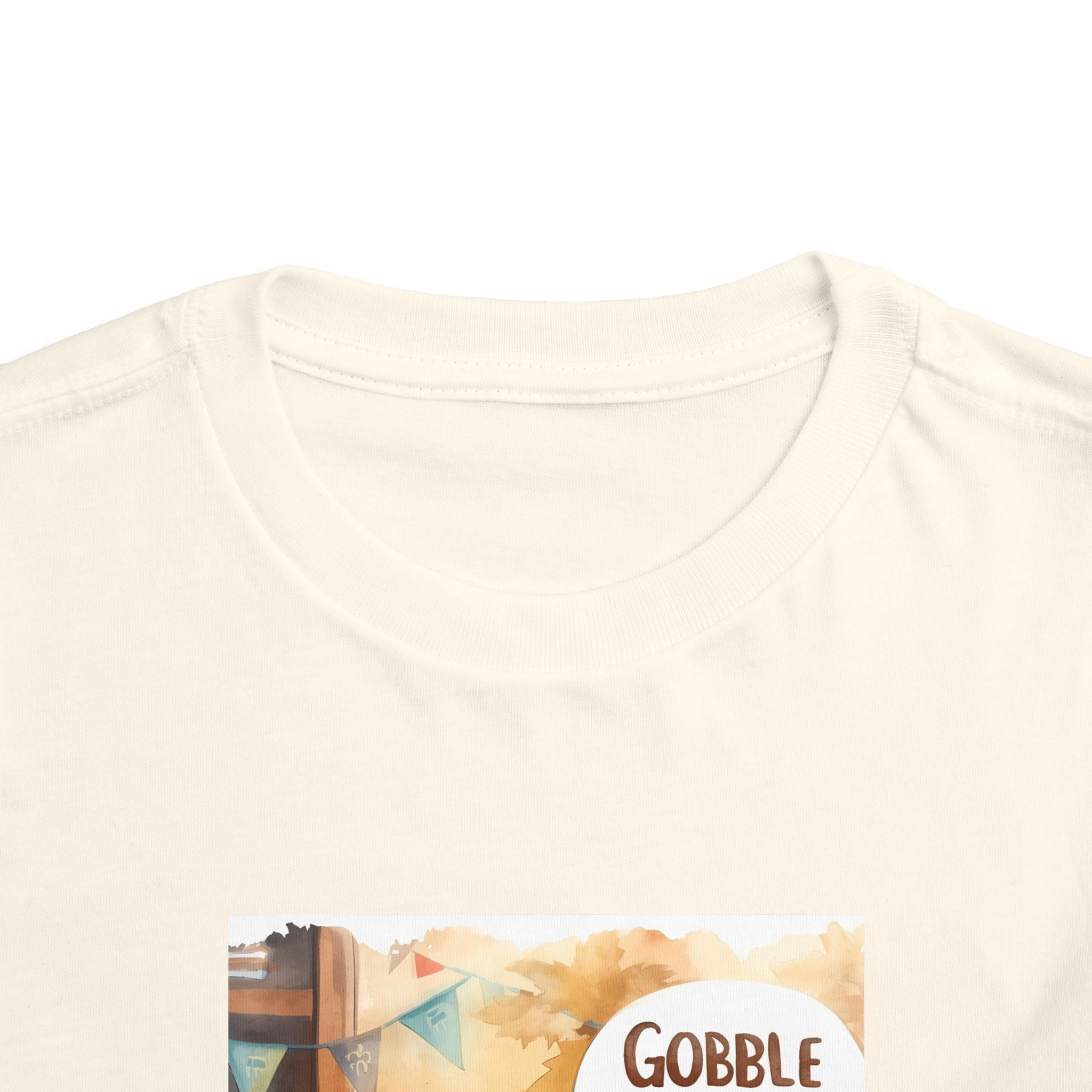 Thanksgiving Turkey Toddler Short Sleeve Tee