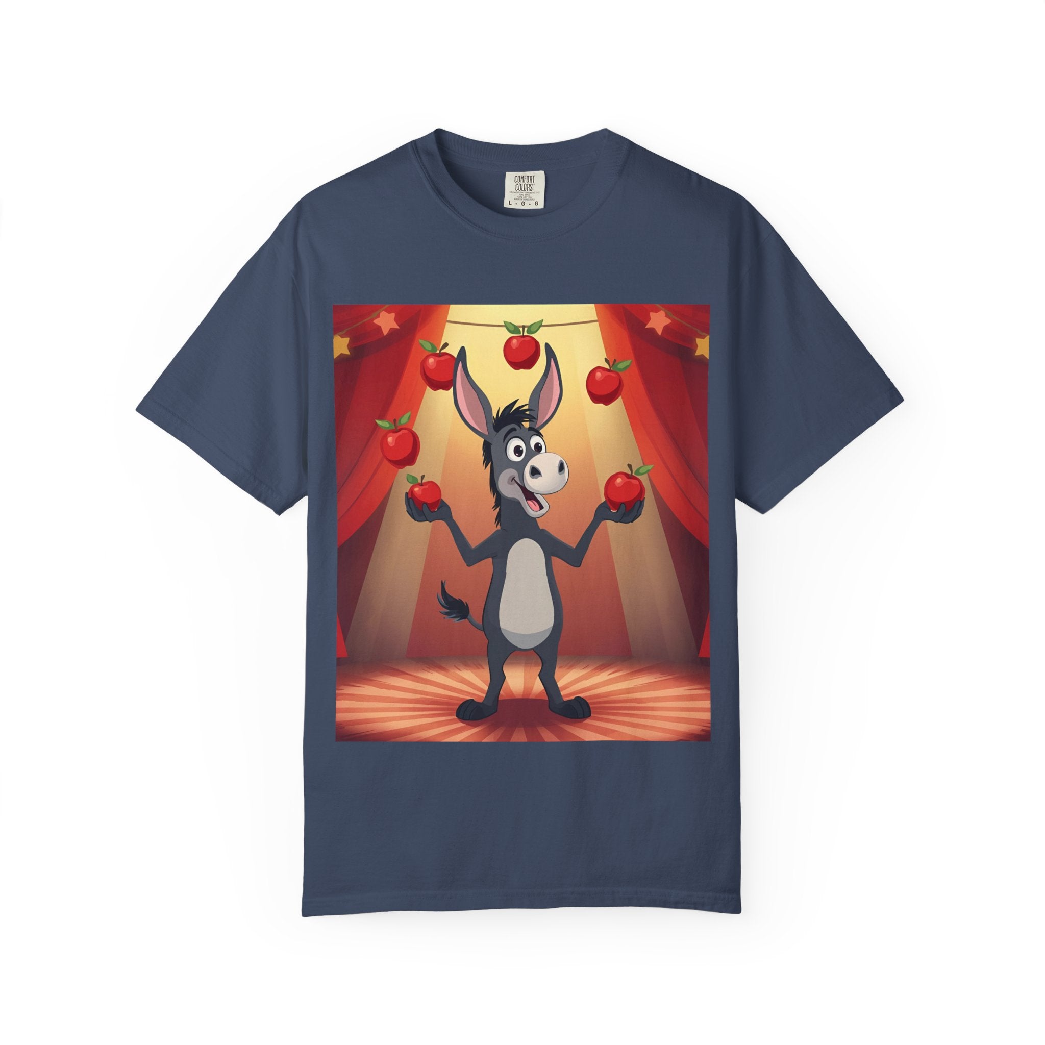 Donkey Cartoon T-Shirt for Fun Lovers, Perfect for Gifts, Casual Wear, Birthday Parties, Animal Theme, Unique Style