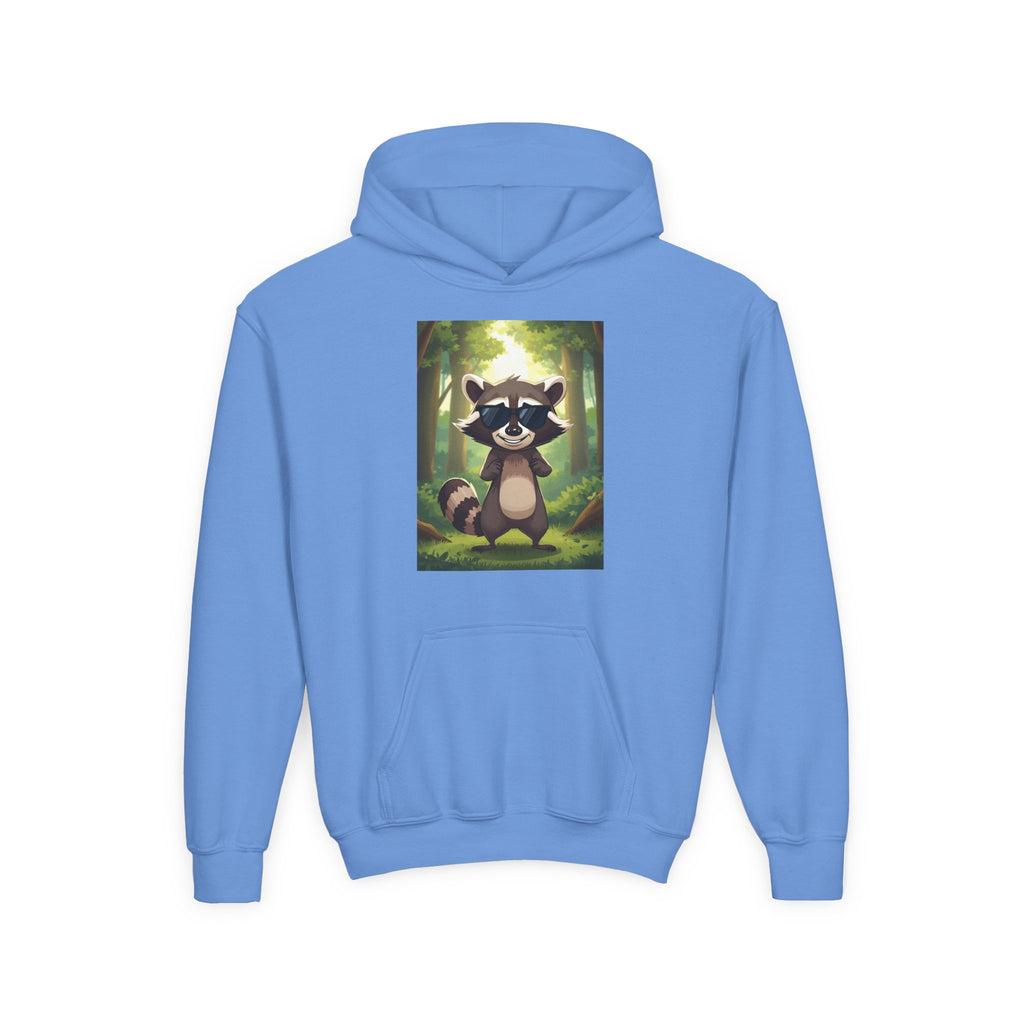 Raccoon Youth Heavy Blend Hooded Sweatshirt