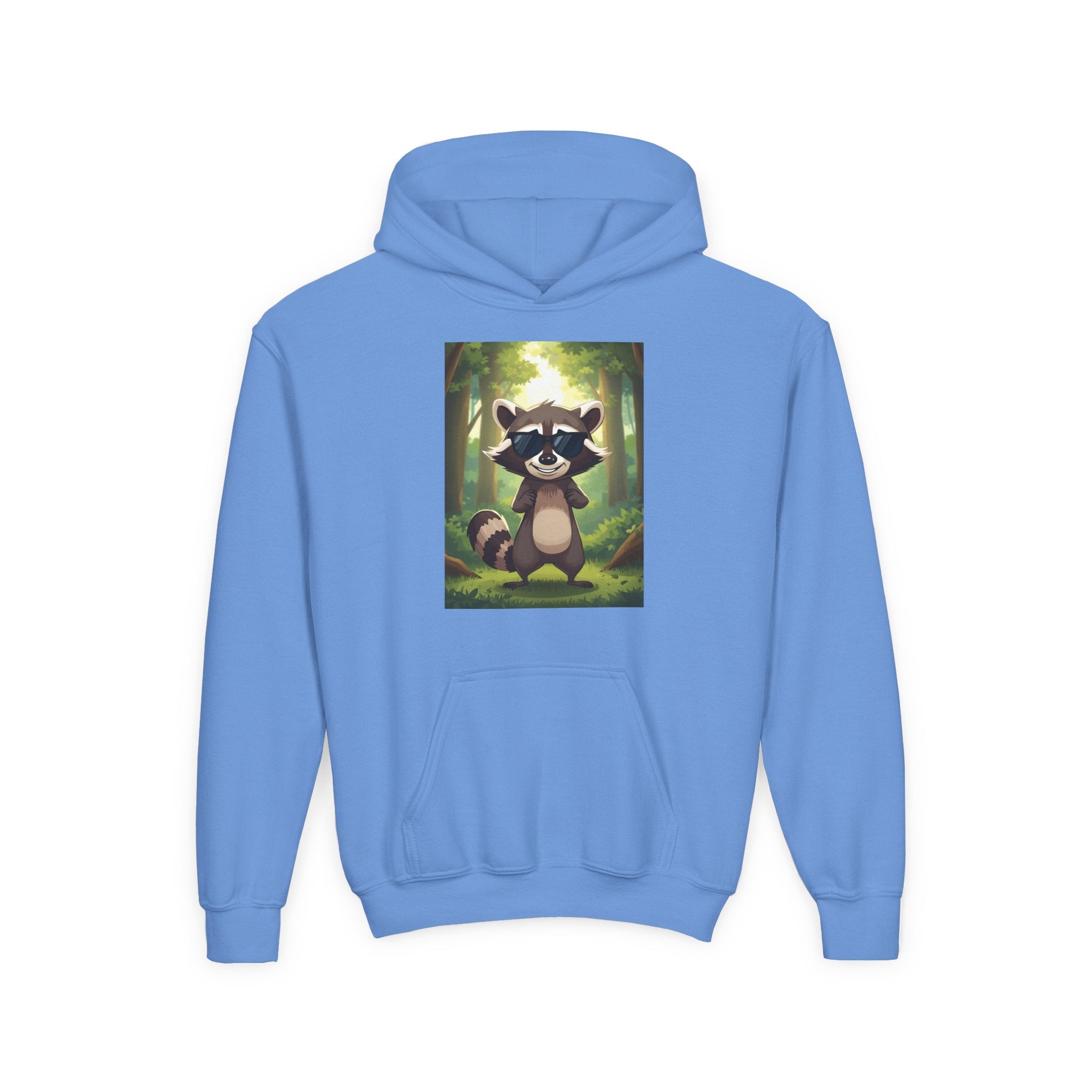 Raccoon Youth Heavy Blend Hooded Sweatshirt