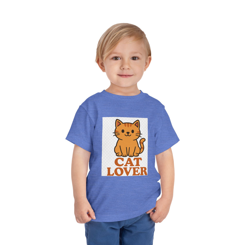 Cat Lover Toddler Short Sleeve Tee