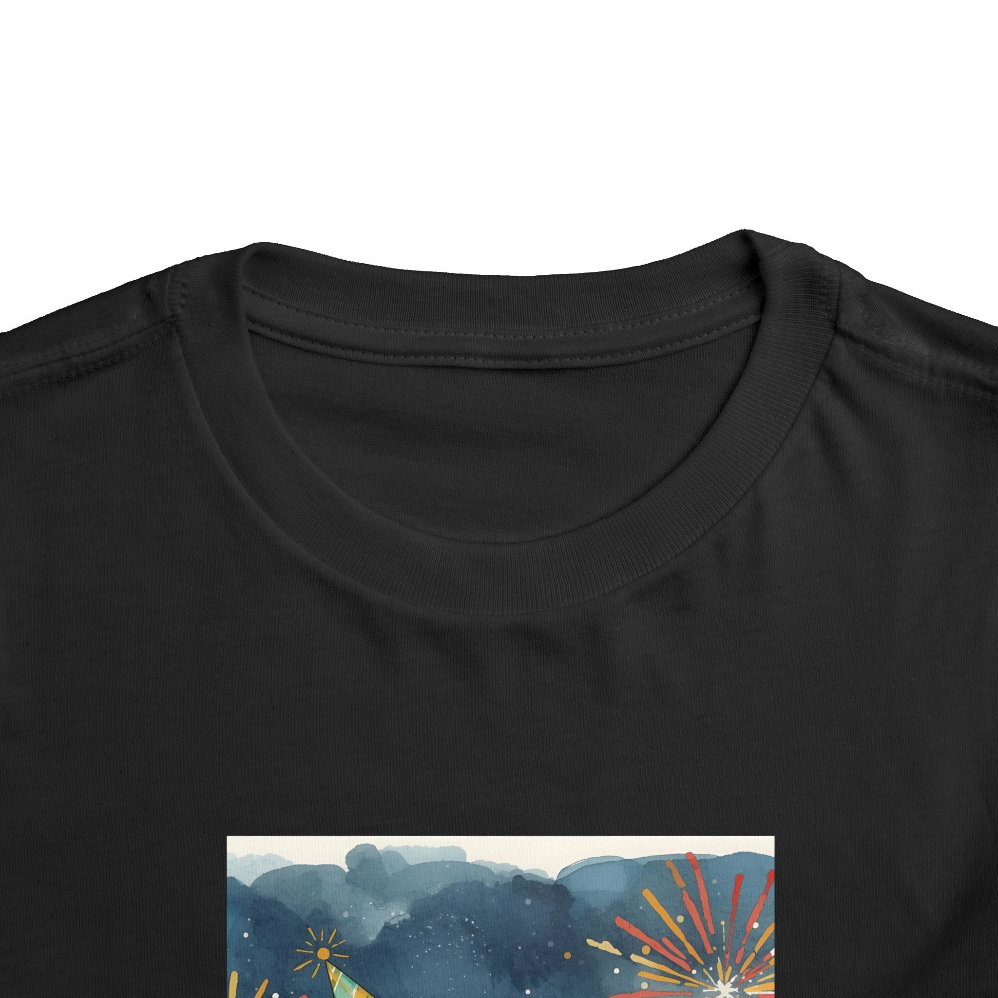 I Am A New Years Baby Toddler Short Sleeve Tee