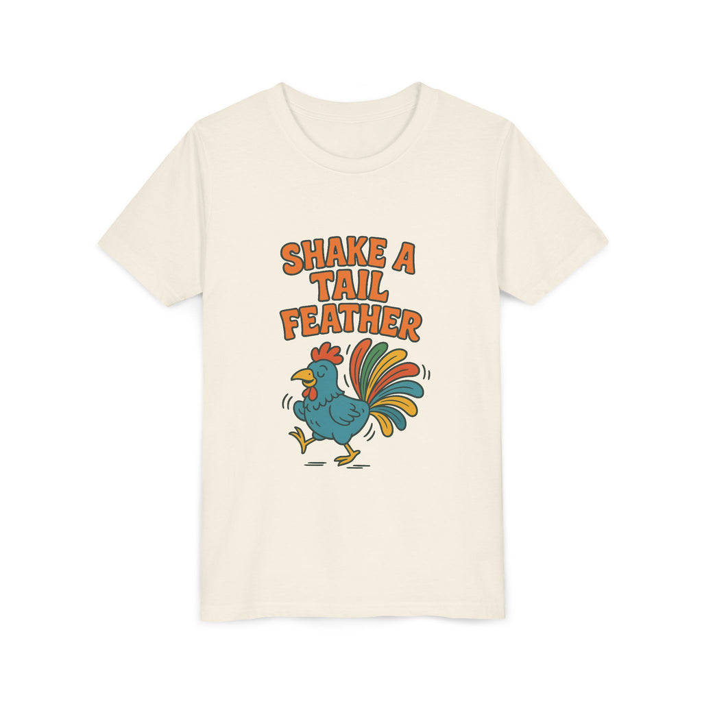 Shake A Tail Feather Youth Short Sleeve Tee