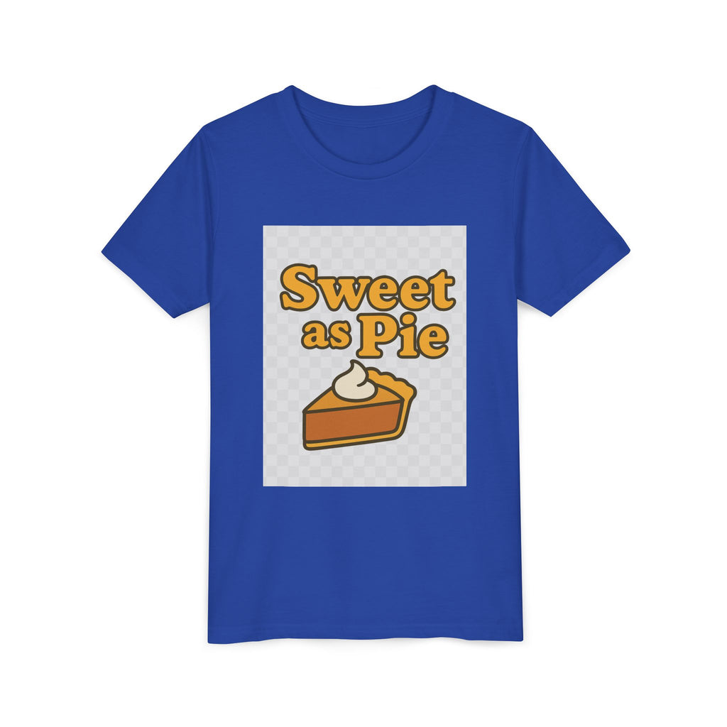 Sweet as Pie Youth Tee - Cute Dessert Graphic T-Shirt for Kids