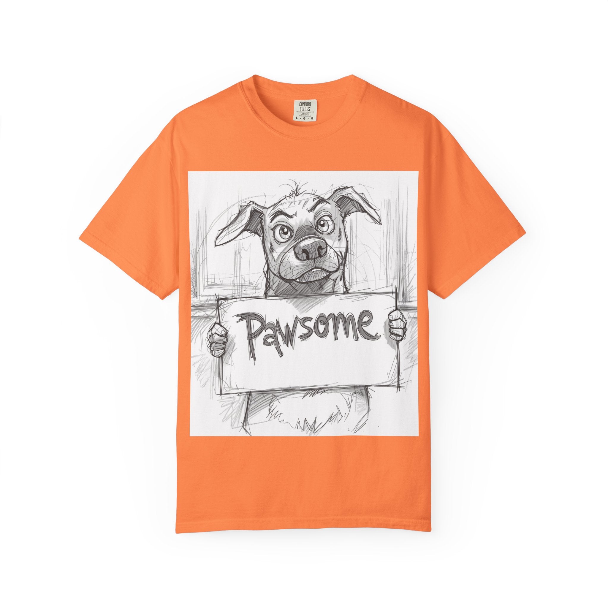 Pawsome Pet Lover T-Shirt, Dog Graphic Tee, Animal Lover Gift, Casual Wear, Unique Style, Pet Adoption Shirt