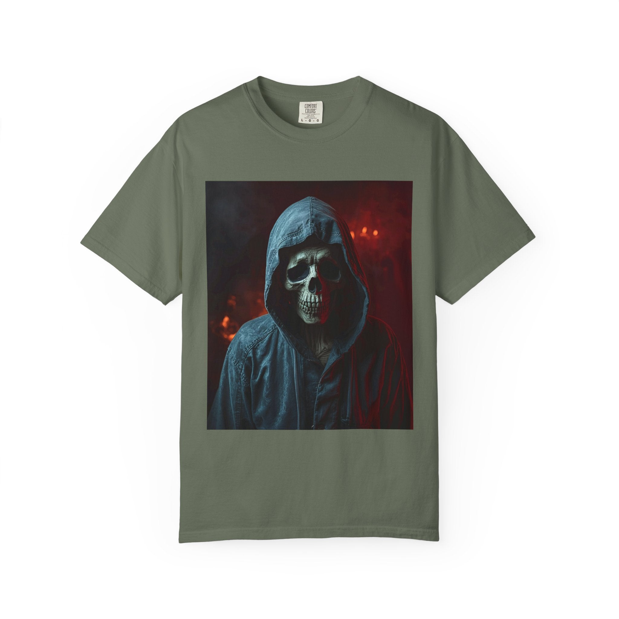 Gothic Skull T-Shirt | Unisex Vintage Tee, Halloween Shirt, Edgy Graphic Top, Unique Gift for Him/Her, Urban Style Wear