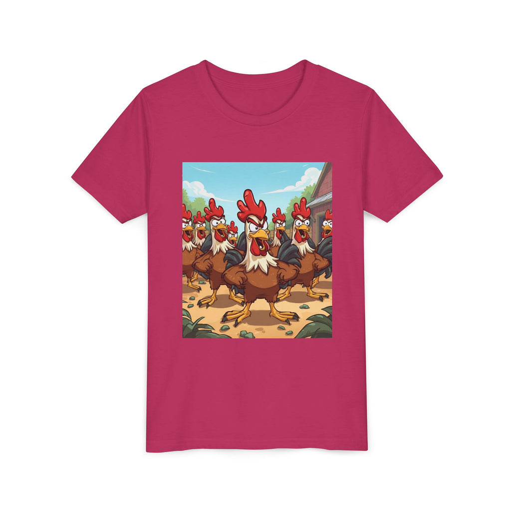 Chicken Funny Youth Short Sleeve Tee