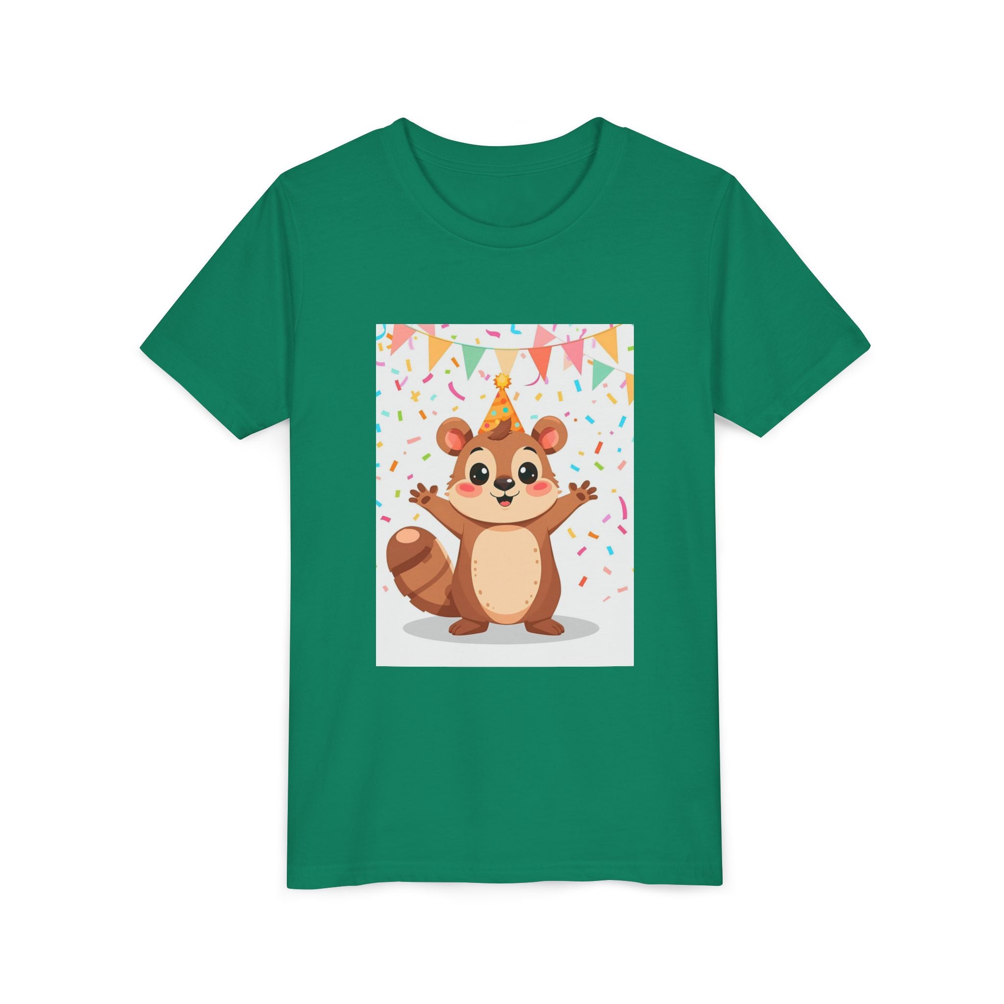 Squirl Birthday Youth Short Sleeve Tee