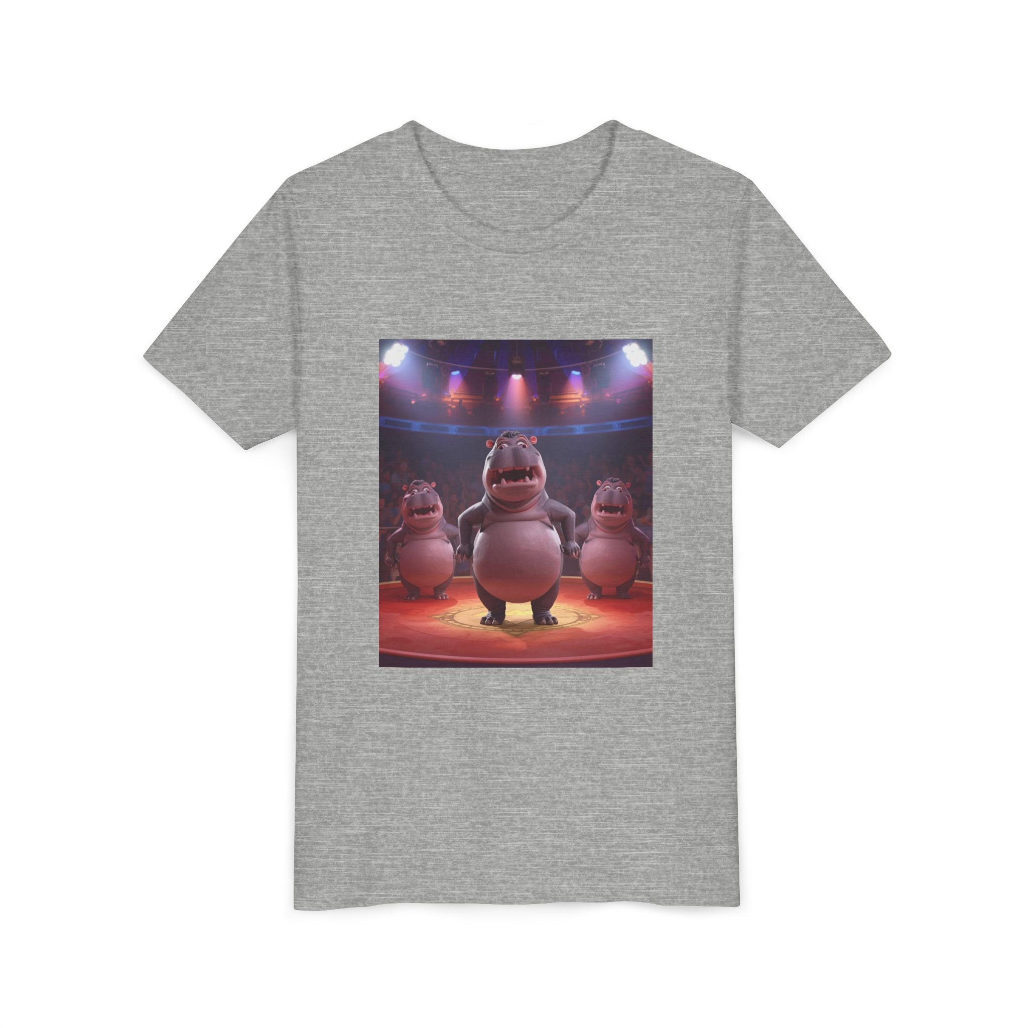 Hippo Funny Youth Short Sleeve Tee
