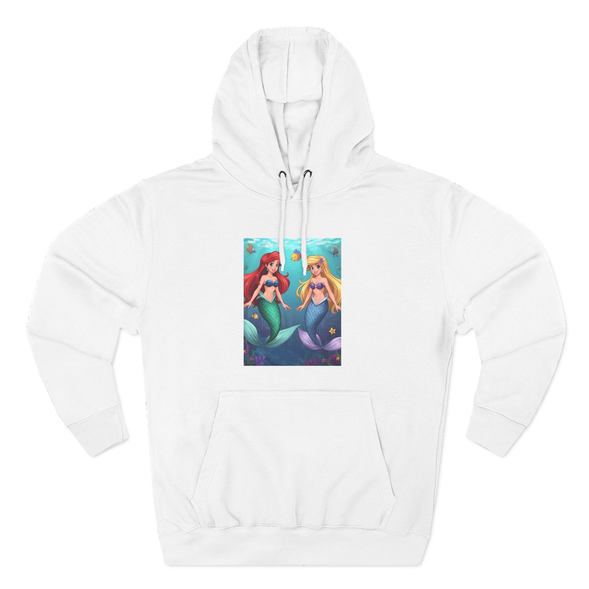 Mermaid Three-Panel Fleece Hoodie